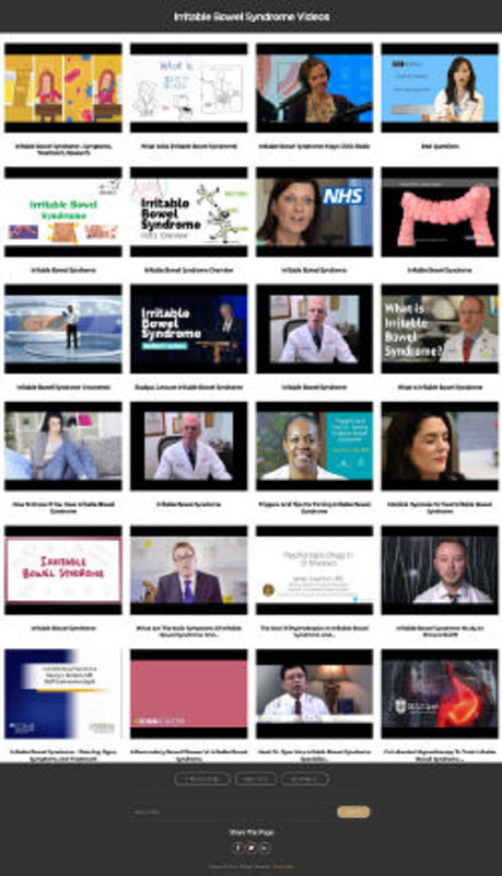 Product picture Irritable Bowel Syndrome Instant Mobile Video Site